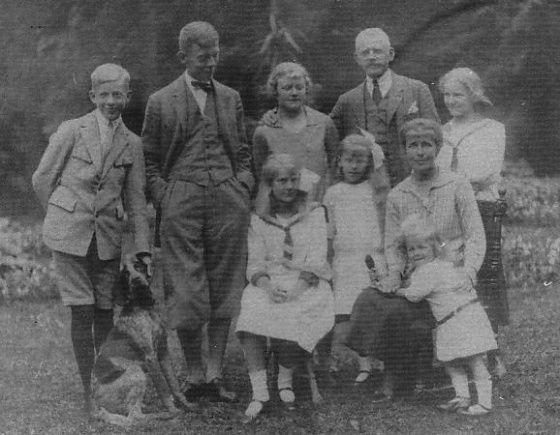 Rodzina Szeptyckich z Przyłbic (1928 r.)