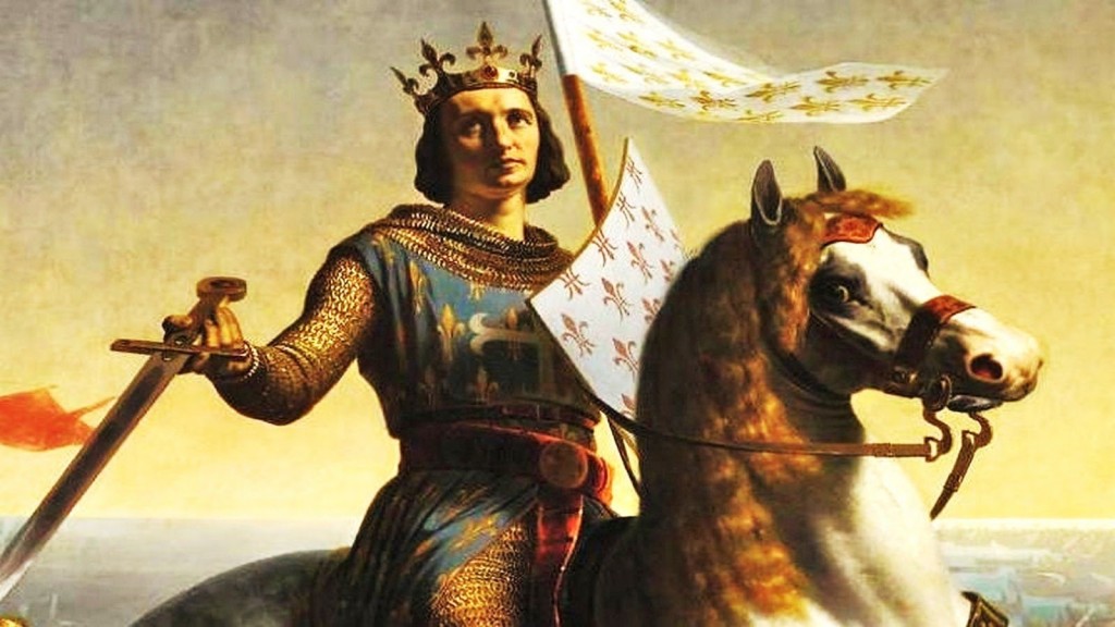 Św. Ludwik IX, król Francji, krzyżowiec