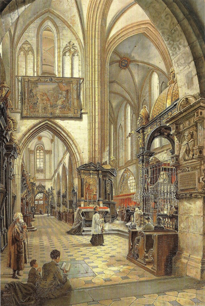 Saturnin Świerzyński - w katedrze na Wawelu 1877