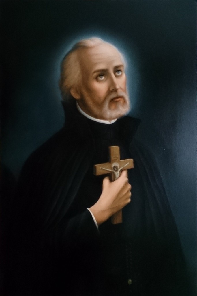 Kamila Chojnacka - Św. Andrzej Bobola, Patron Polski (obraz wspólczesny z kaplicy FSSPX w Zaczerniu)