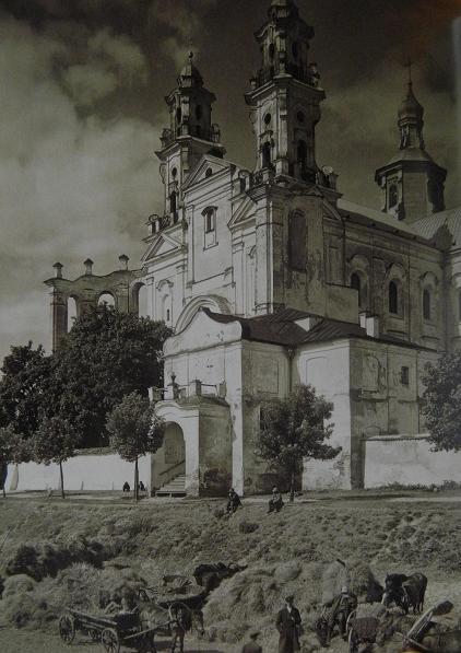 Kościół Jezuitów w Pińsku, gdzie złożono ciało św. Andrzeja  Boboli po jego śmierci