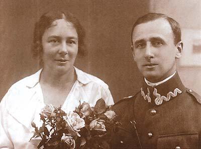 Fotografia ślubna Zofii i Zygmunta Szatkowskich