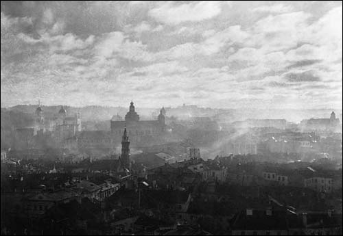 Jan Bułhak - Panorama Wilna 1916