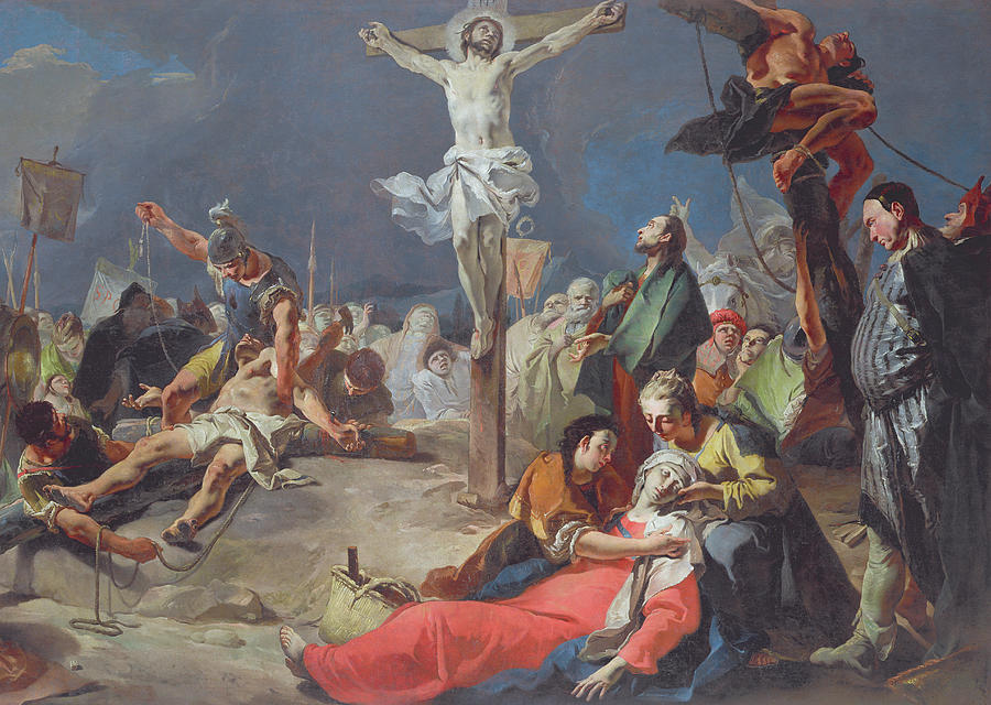 Giovanni Battista Tiepolo - Ukrzyżowanie