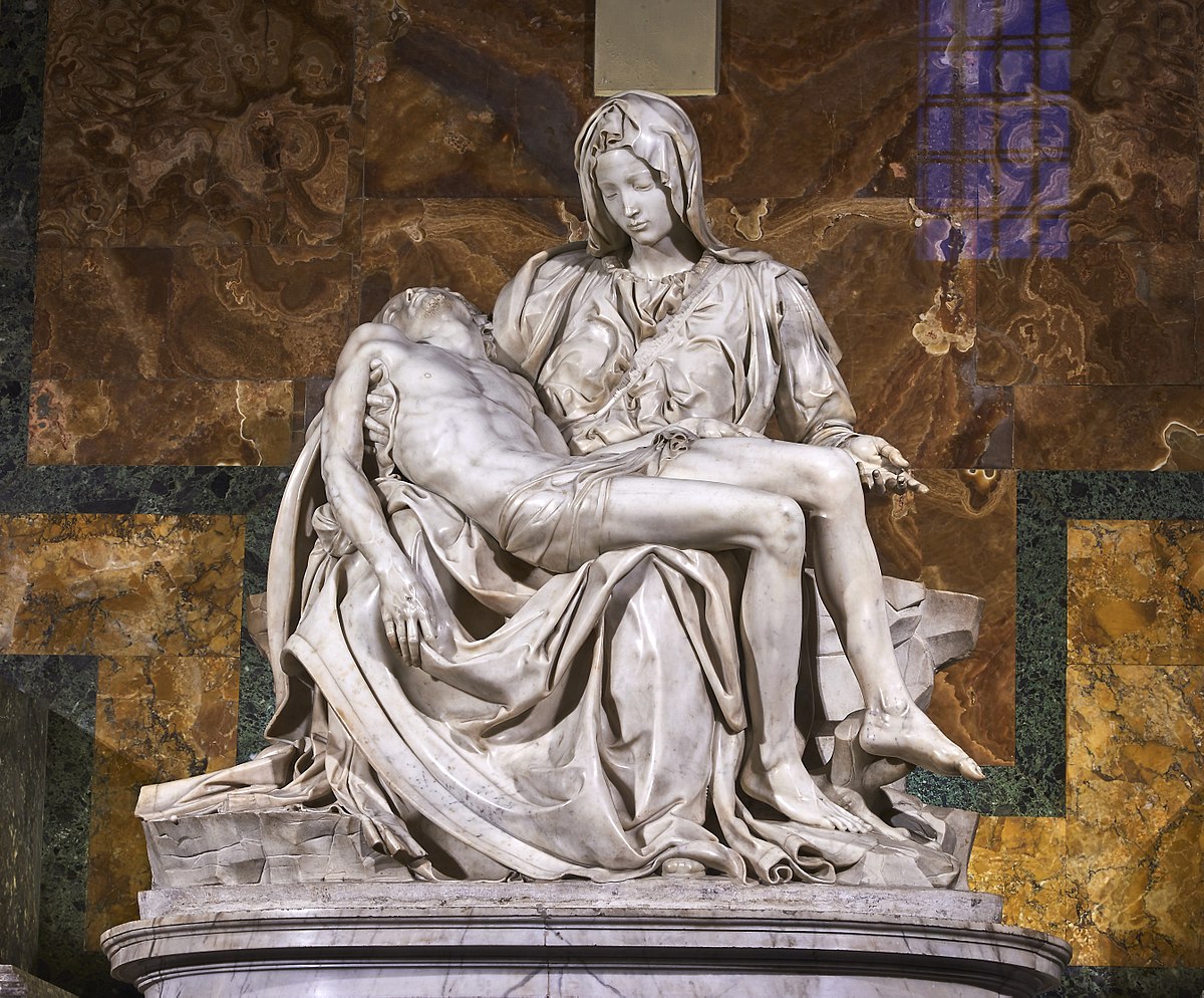 Pieta watykańska dluta Michała Anioła