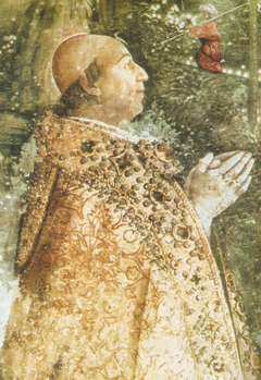 Papież Aleksander VI na fresku Pintoricchiego